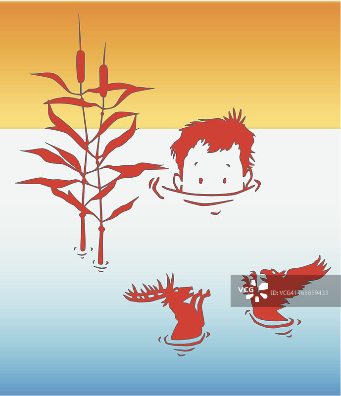 受攻击的男孩图片素材