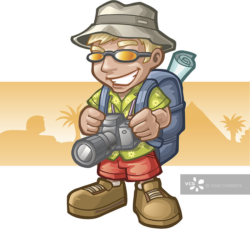 典型的游客图片素材