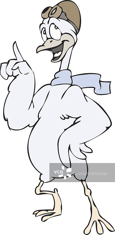 海鸥飞行员图片素材