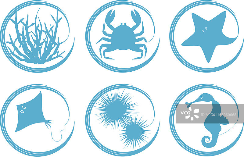 动物标志图片素材