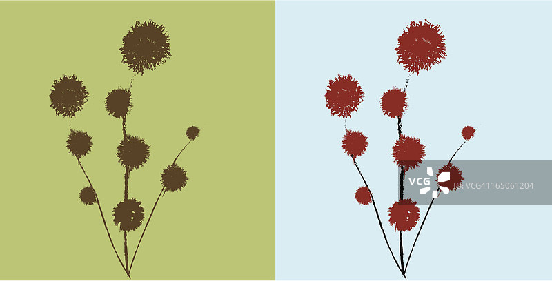 抽象花束图片素材