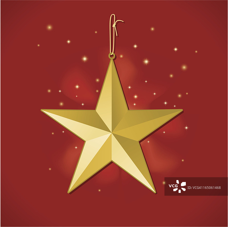 星星装饰品图片素材