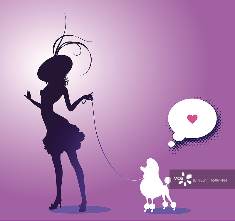 心爱的女主人图片素材