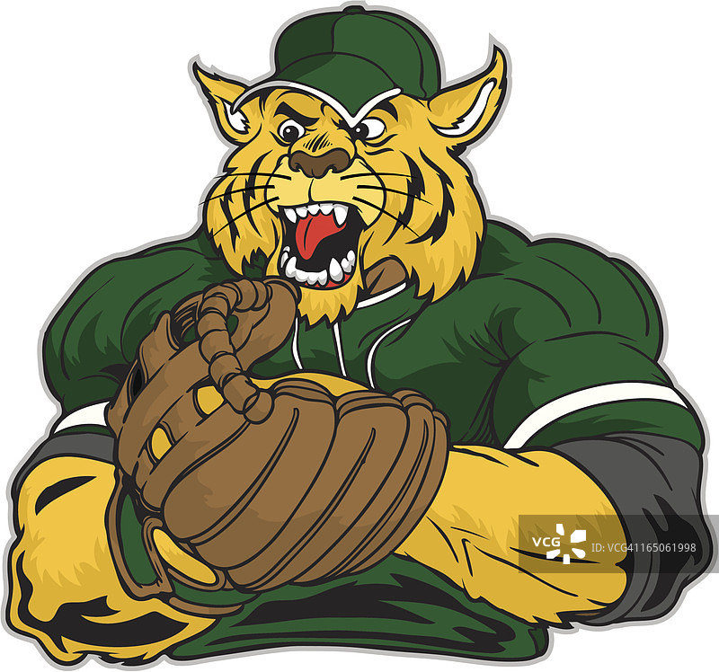 美洲狮棒球图片素材