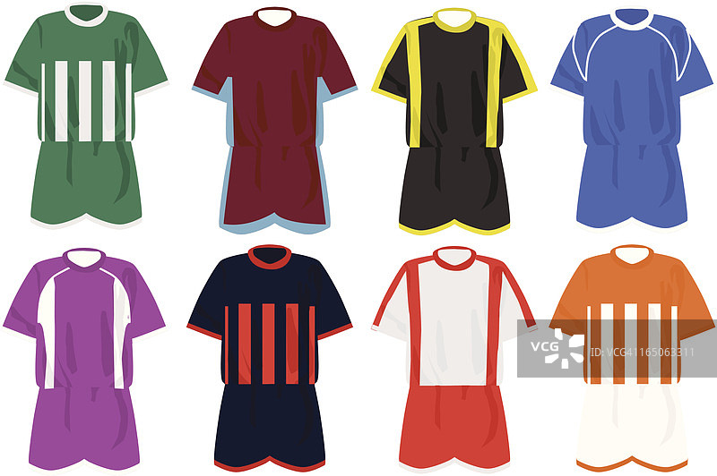 足球运动服图片素材