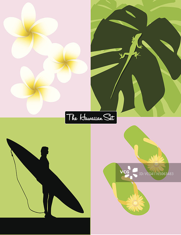 夏威夷风光图集图片素材