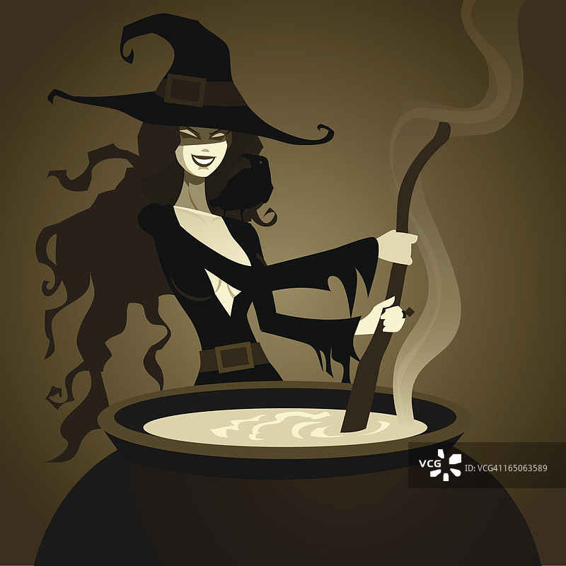 迷人的女巫图片素材