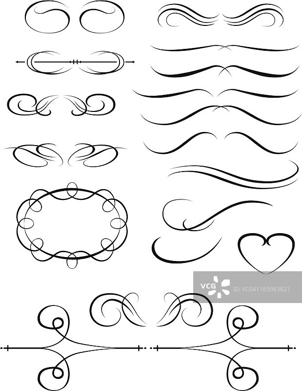 书法卷轴图片素材