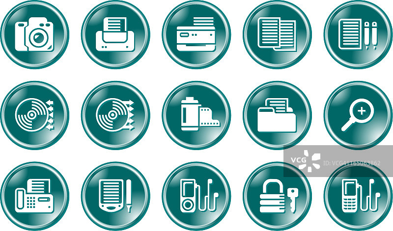 办公按钮图片素材