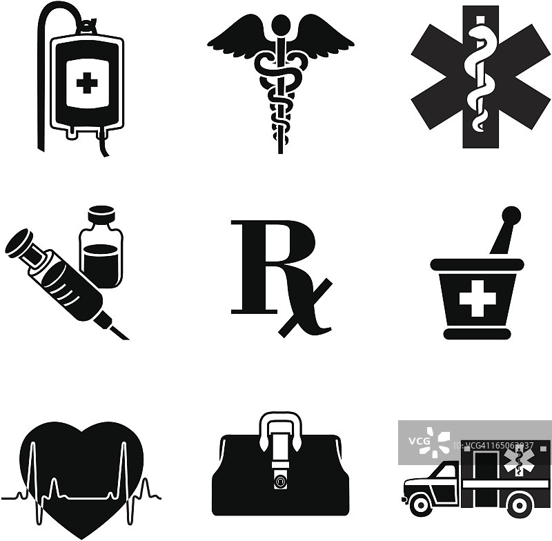 医学的图标图片素材