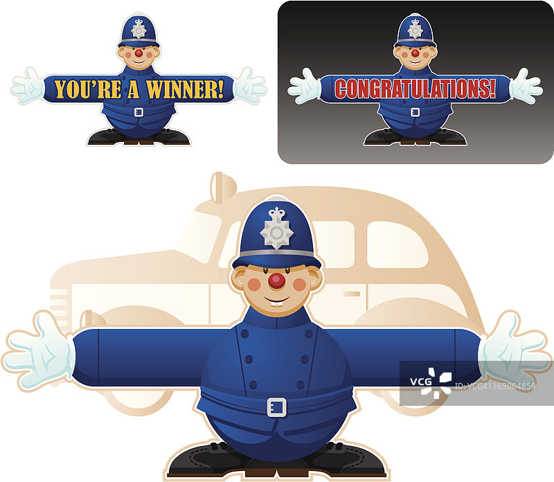 警察banner图片素材