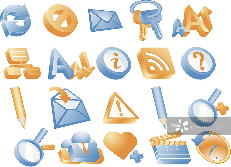 互联网和万维网图标第2部分（补充集）图片素材
