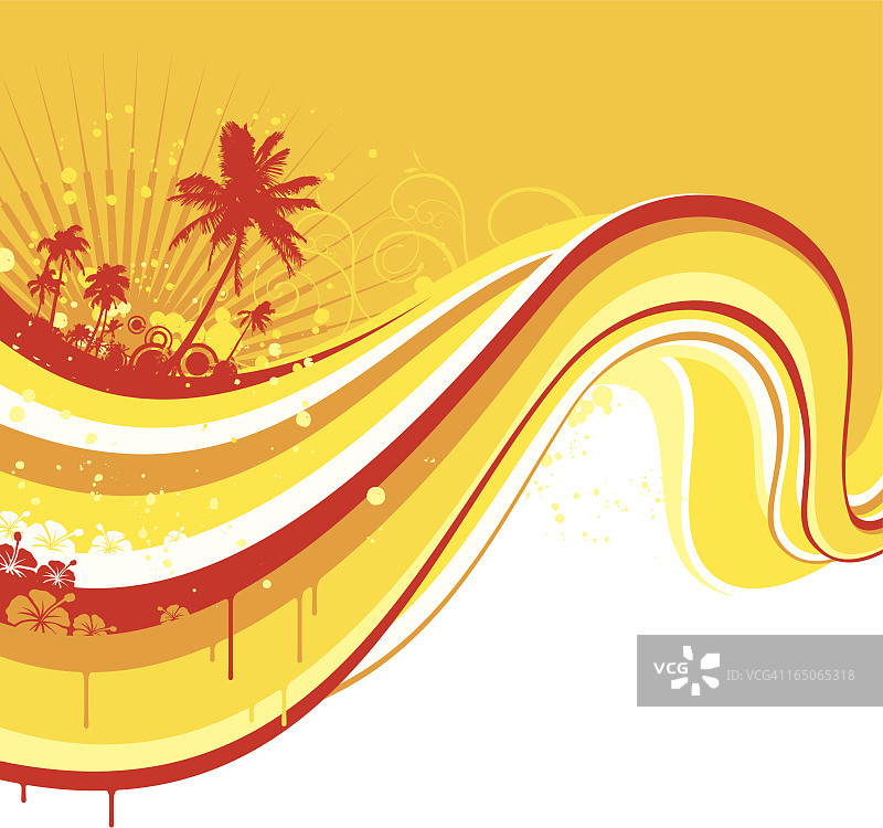 夏日潮流图片素材