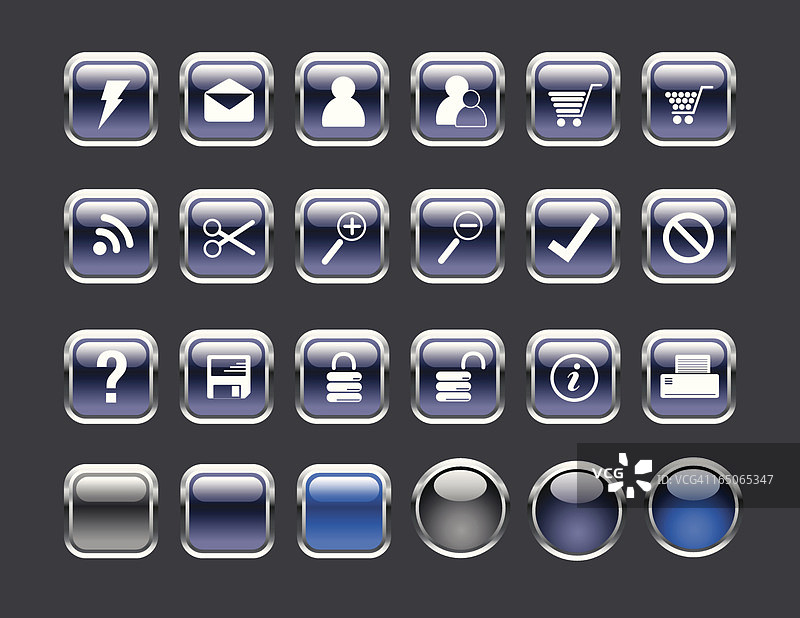 石板购物图标图片素材