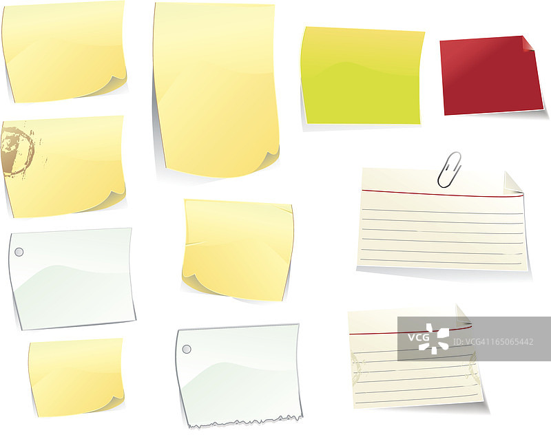 便利贴和留言图片素材