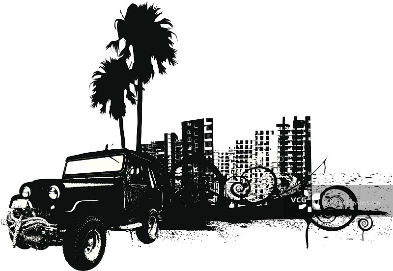 城市全地形图片素材