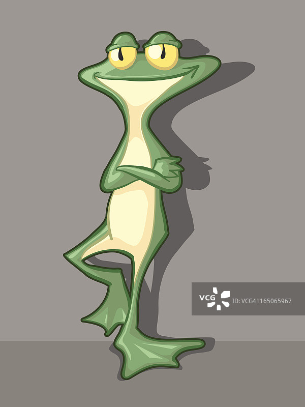 聪明的青蛙和蟾蜍图片素材