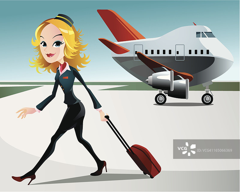 空姐图片素材