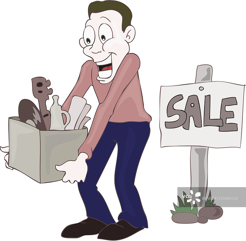 车库甩卖图片素材