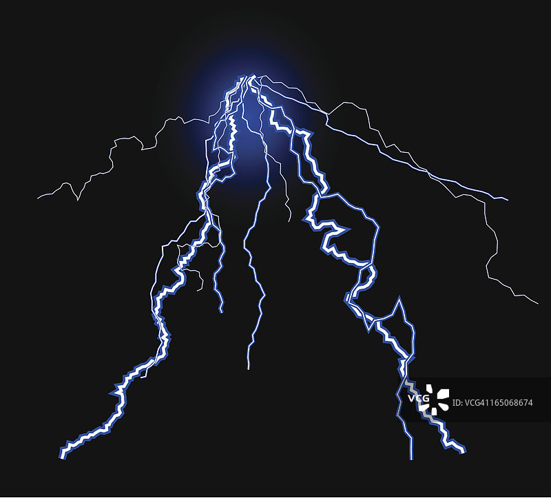 闪电 - 矢量素材图片素材