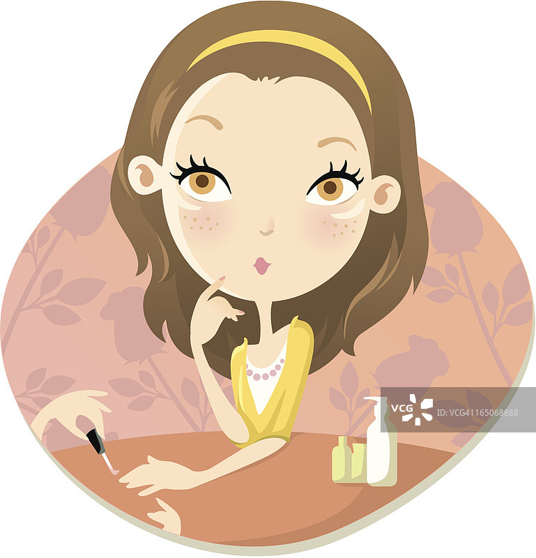 修指甲图片素材