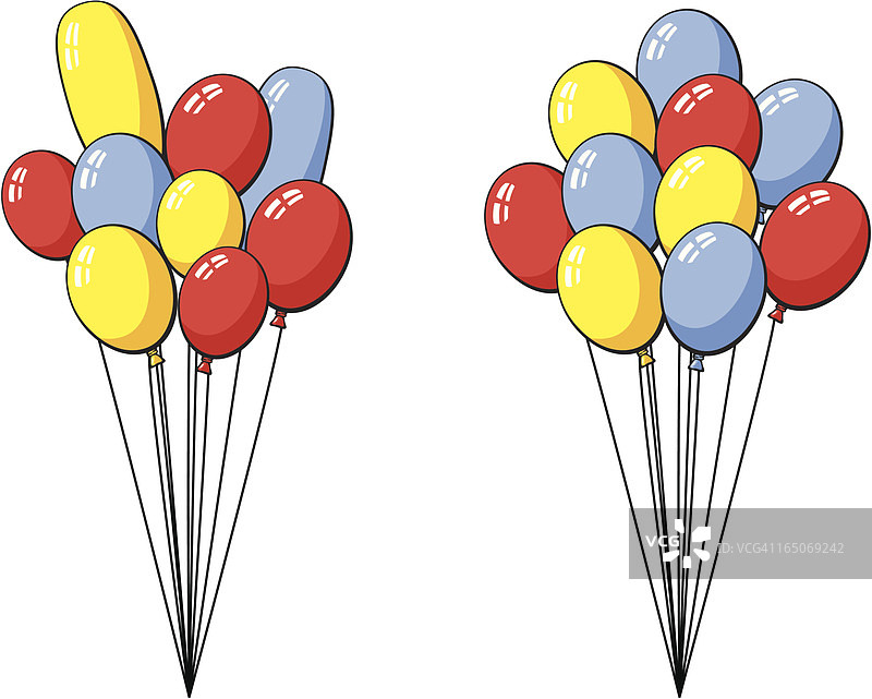 卡通气球图片素材