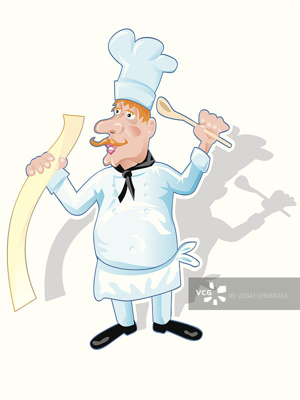 红发厨师图片素材