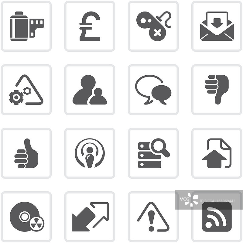 网页和互联网图标|主要系列图片素材