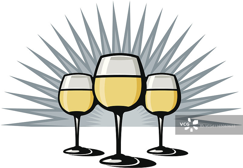 白葡萄酒图片素材