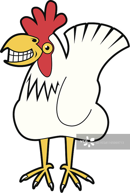 疯狂傻笑的鸡图片素材