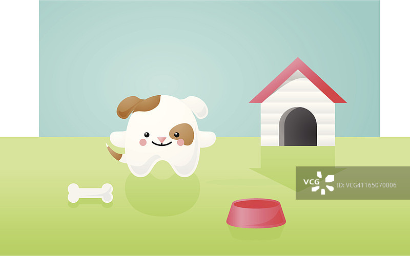 快乐小狗图片素材