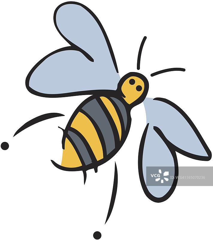 小蜜蜂图片素材