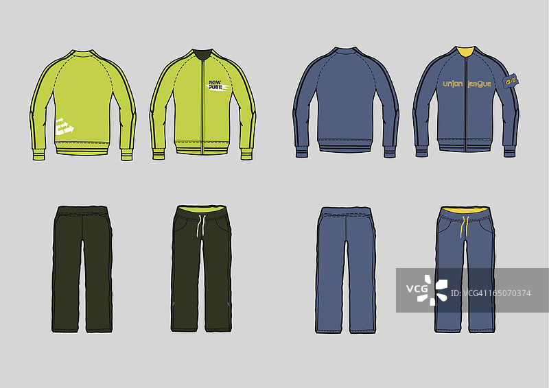 男士运动服图片素材