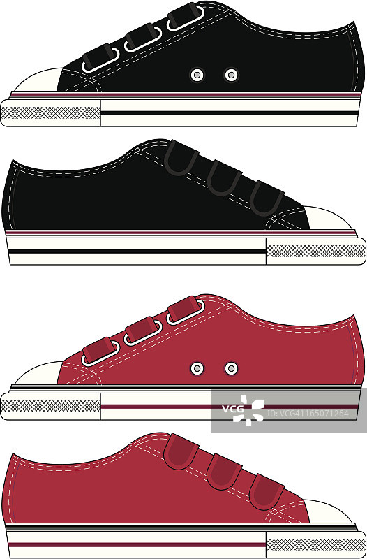 复古风格篮球运动鞋图片素材