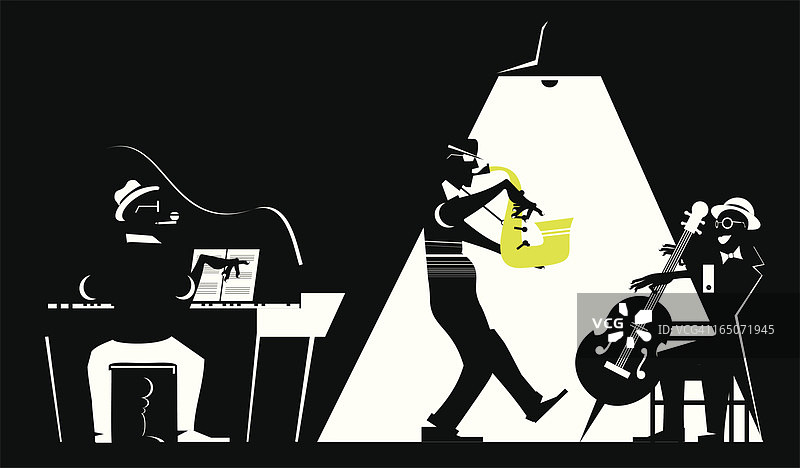 爵士乐时光图片素材