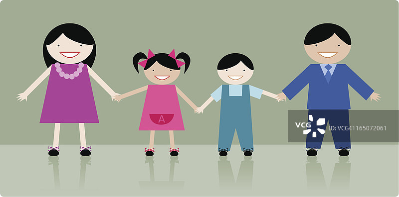 幸福的家庭图片素材