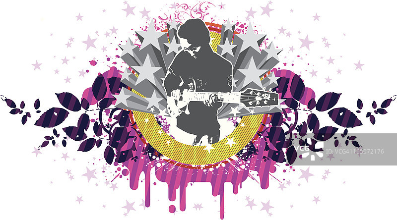 吉他设计图片素材