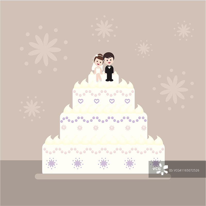 婚礼蛋糕图片素材