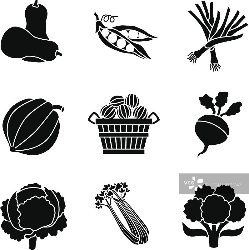 蔬菜图标图片素材