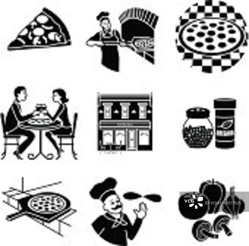 披萨店图片素材