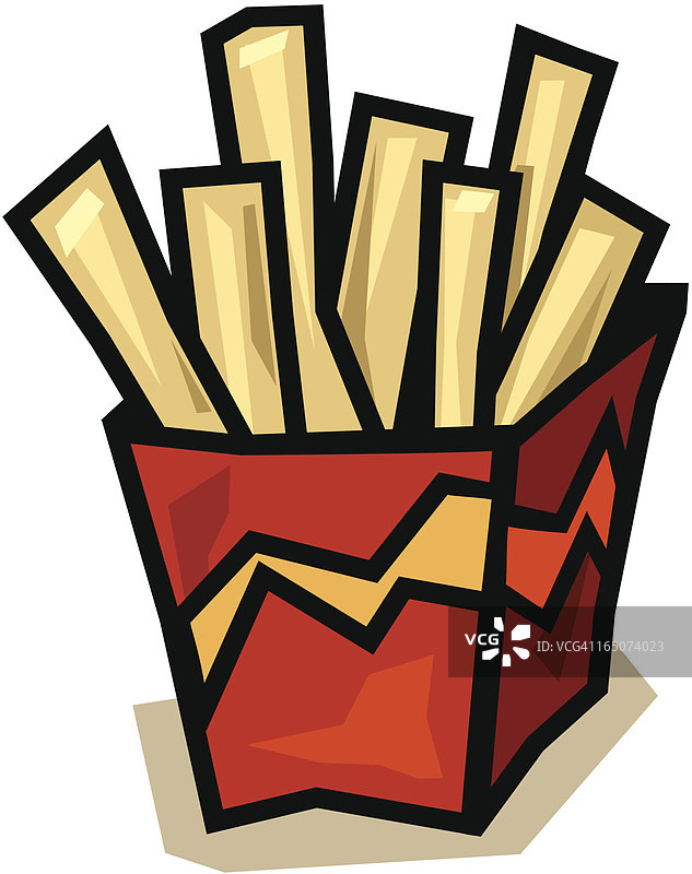 炸薯条图标图片素材