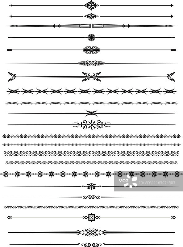 装饰线条五图片素材