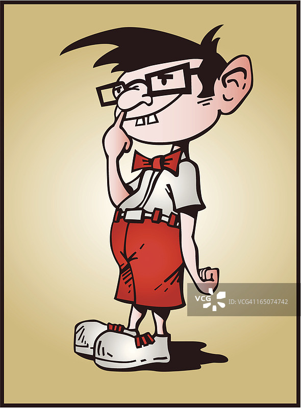 挖鼻孔的人图片素材