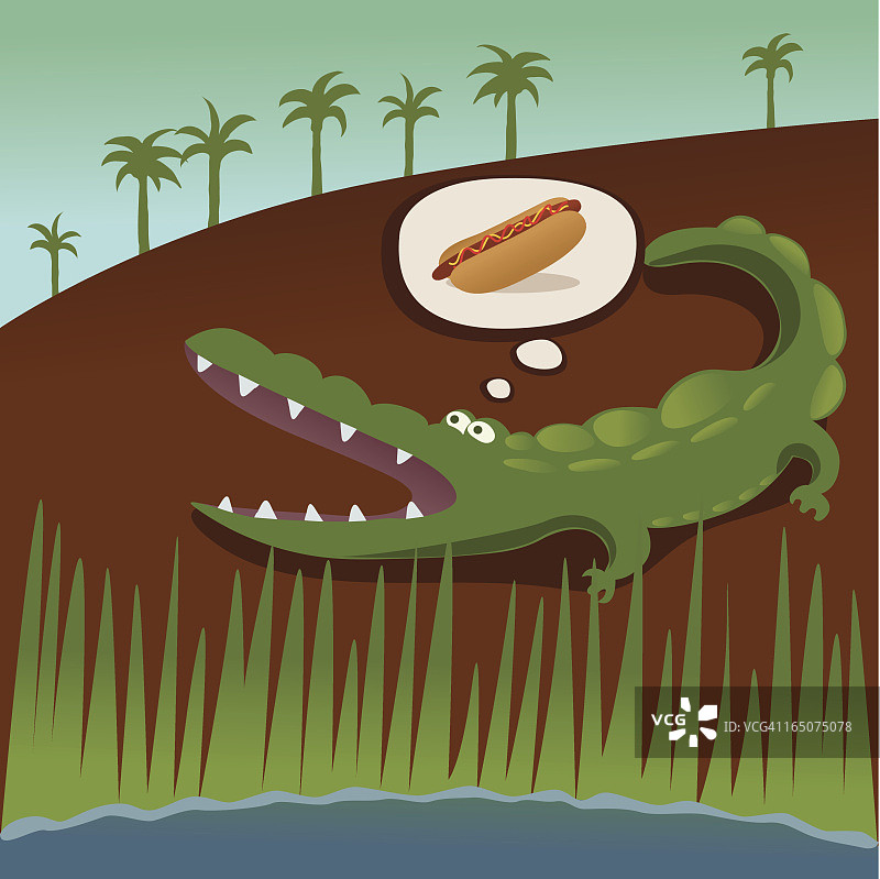 对羚羊感到厌烦……图片素材