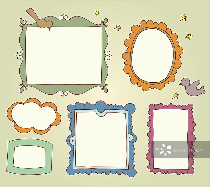 手绘边框素材图片素材