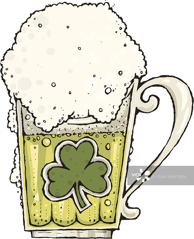 绿色啤酒图片素材