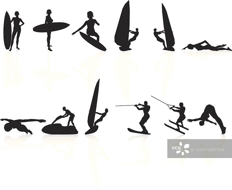 水上运动合集图片素材