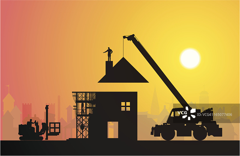 建造家园图片素材