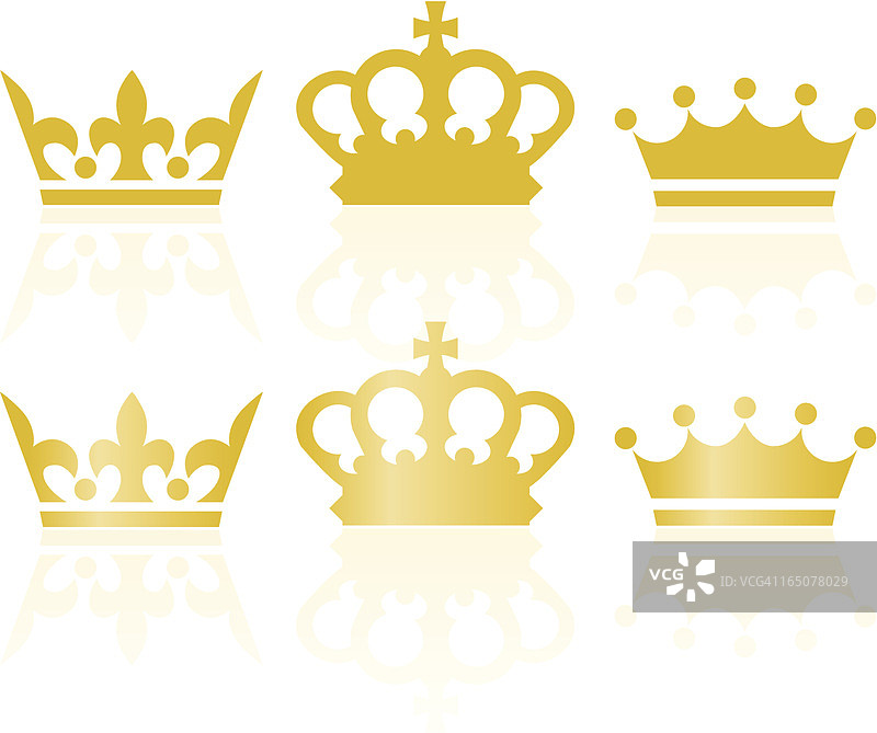 经典皇冠图标图片素材