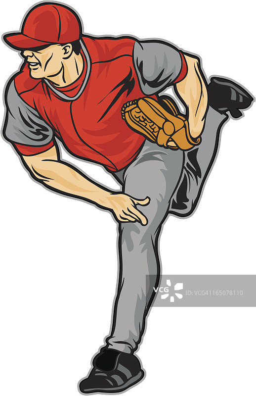 棒球投手图片素材